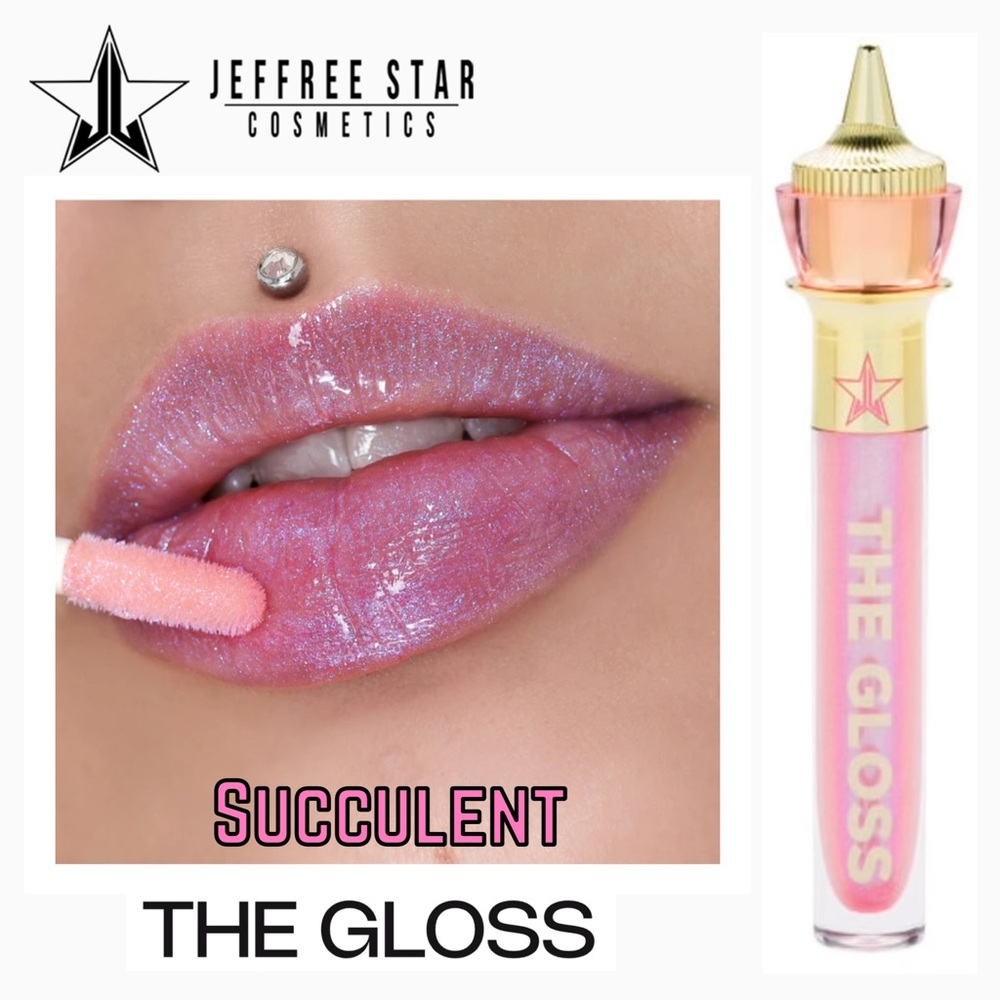 Succulent • Jeffree Star Cosmetics The Gloss •New in Box 4.5 ml/0.15 fl oz